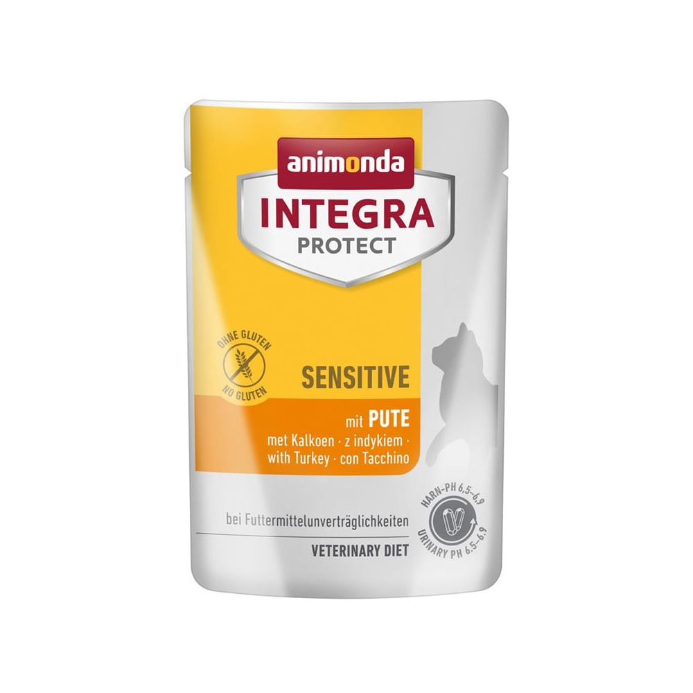 Animonda Integra Protect Sensitiv z indykiem dla Kotów z Nietolerancją Pokarmową 85g